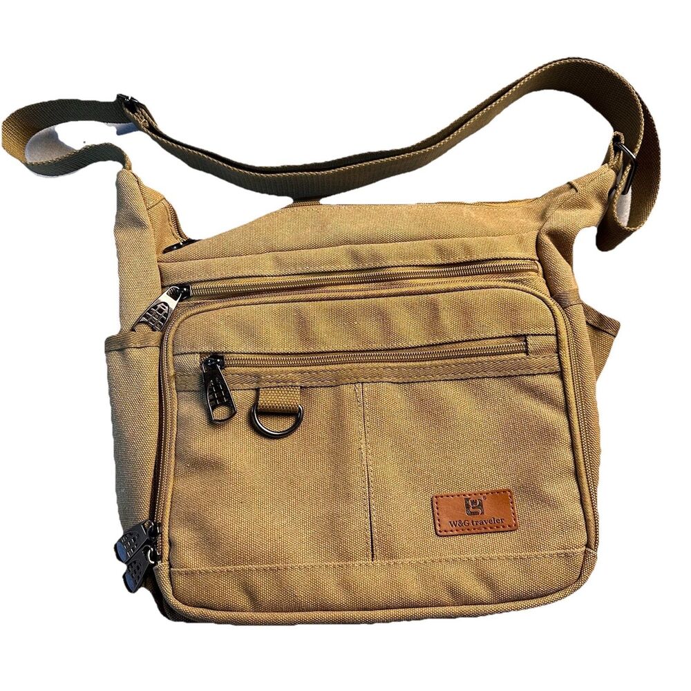 W & G Traveler RFID High-Density Duck Canvas Tote